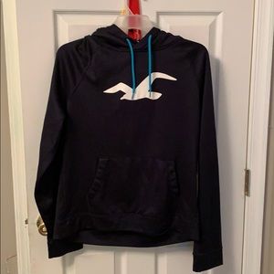 hollister dark blue hoodie